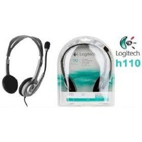 Resim logitech Logıtech H110 Kulaklık+microfon 981-000271 