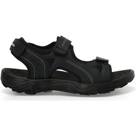Resim Kinetix Pıqo 4 Fx Siyah Comfort Casual Anatomik Spor Sandalet Siyah 