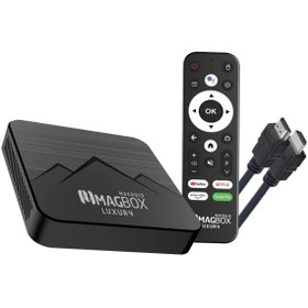 Resim shopwave MAGBOX MAGROID LUXURY 32 GB HDD 2 GB RAM BLUETOOTH 5G SES KOMUT KUMANDALI ANDROID TV BOX (5047) 