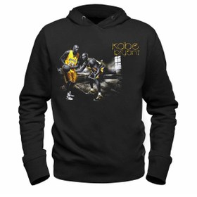 Resim Alfa Tshirt Kobe Bryant Resimli Dijital Baskılı Tasarım Çocuk Siyah Sweatshirt 