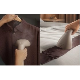 Resim Electrolux Refine Kolay Taşınabilir Seyahat Tipi Buharlı Dikey El Ütüsü, Kırışık Giderici, Bej 