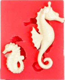 Resim İki Boy Deniz Atı Silikon Kalıp 