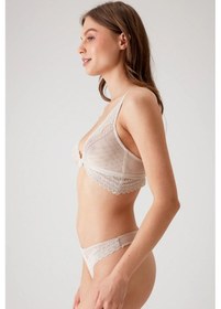 Resim Pierre Cardin 4833 Kadın Bralet Sütyen Tanga Külot Takım-taş Taş 
