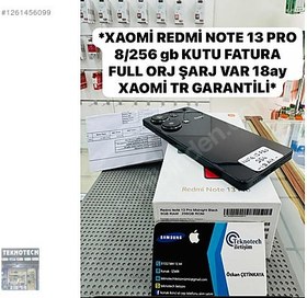 Resim Xiaomi Redmi Note 13 Pro İkinci El TR | 256 GB 8 GB | Siyah 