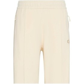 Resim Stretch Terry Track Pant Kadın Krem Eşofman Alt-13021 Krem 