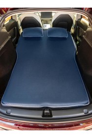 Resim OTOBED TESLA Araç yatağı bagaj içi yumuşak sünger yatak ÇANTA,ÇARŞAF TAKIMI VE 2 ADET YASTIK HEDİYEDİR 