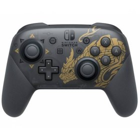 Resim Nintendo Switch Pro Monster Hunter Rise Edition Controller 