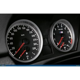 Resim NOS Bmw E90 Gösterge Kadran Halka Çerçevesi Seti, Bmw E90 Gösterge Krom Çerçeve 