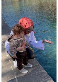 Resim Carell Feyza Hakyemez'in Tercihi Kazayağı Jakar İtalyan İpekli Şal Kiremit Çok Renkli 
