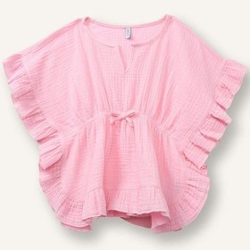 Resim Defacto Müslin Fırfırlı Kaftan Kız Bebek H1818a526hspn253 
