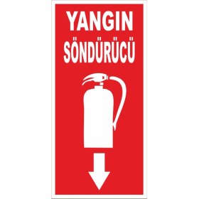 Resim Yıldırım Yangın Söndürücü Fosforsuz Levhası 