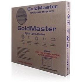 Resim Goldmaster 85Lik Tekli Çanak Anten Seti (Kurulumsuz) 
