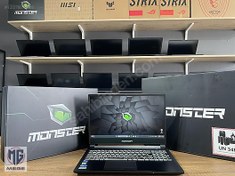 Resim MONSTER İ7 11800H 32GB RAM 1TB SAMSUNG SSD RTX3060 144HZ FHD IPS 