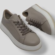 Resim Vera Pelle Shoes Hakiki Vizon Deri Kadın Sneaker 
