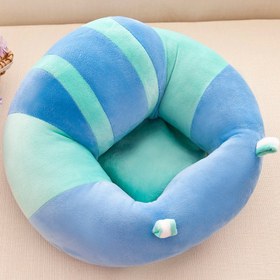 Resim Cartoon Children Sofa Baby Safety Learning Seat Mother And Baby Wholesale - Blue / 43x43 cm 