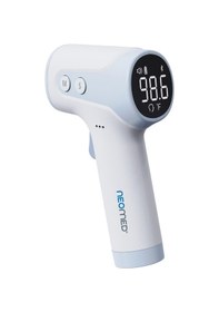 Resim Neomed Det-3023 Premium Akıllı Mesafe Sensörlü Led Işıklı Temassız Dijital Ateş Ölçer 