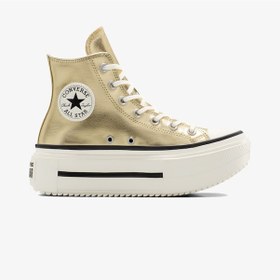 Resim Converse Chuck Taylor All Star Lift Double Stack Unisex Sarı Sneaker A15164c Sarı 
