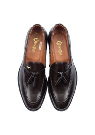 Resim Twingold İsme Özel Oxford Erkek Ayakkabı - %100 Hakiki Açma Deri - Altın Harf - Aa01004 - Kahverengi Kahverengi 