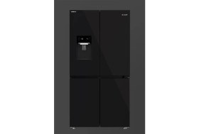 Resim Arçelik 391572 ESS Gardırop Tipi No Frost Siyah Buzdolabı 