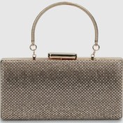 Resim Altın Kadın Abiye Çanta 