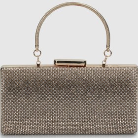 Resim Altın Kadın Abiye Çanta 