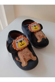 Resim Gezer yeni sezon aslan figürlü çırtlı çocuk panduf 