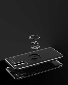 Resim Samsung Galaxy A03S Kılıf Yüzüklü Magnetli Ravel Case 