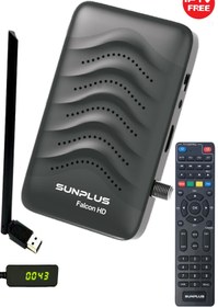 Resim Sunplus Astra Falcon Çanaksız Tv Full Hd Akıllı Kumanda Sinema Paketili Uydu Alıcısı Wifi Anten Hediyeli 