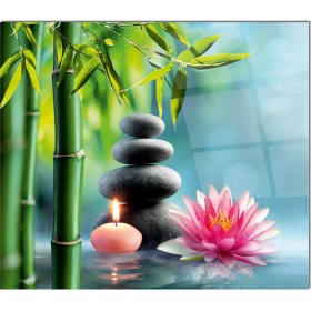 Resim Olinpa Cam Ocak Arkası Koruyucu | Nilüfer 