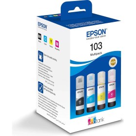 Resim Güzel Hediyem Epson 103 Ecotank 4 Renkli Çoklu Paket C13T00S64A 