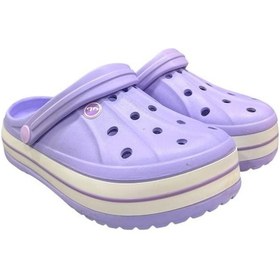 Resim Akınalbella Eva Kapalı Bayan Terlik Sandalet Unisex Lila 