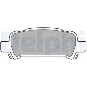 Resim Subaru Legacy 4 Arka Fren Balatasi 2004-2009 Delphı Lp1509 