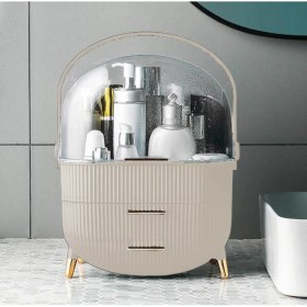 Resim Piev House By House Çekmeceli Makyaj Kozmetik Düzenleyici Organizer Cappuccino 