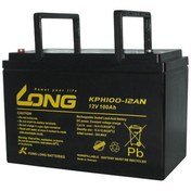 Resim Long Siyah 12volt 100ah Uzun Ömürlü Kuru Tip Akü 