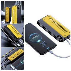 Resim 10000 Mah Hızlı Şarj Özellikli Aynı Anda 4 Cihazı Şarj Edebilen Powerbank 5131 Düz 