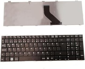 Resim Fujitsu AH530 AH531 AH502 NH751 A512 ile Uyumlu Klavye Siyah TR 