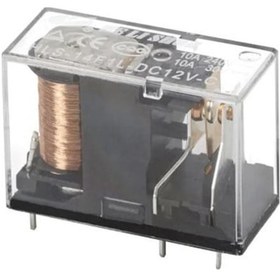 Resim 12 Volt Röle Tek Kontak 5 Bacak 10 Amper Hls-14f1l-dc12v-c-177205 