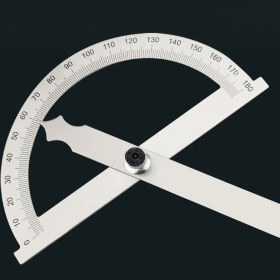 Resim Badem10 Dw Açılı Iletki Gönye Açı Ölçer 300-500 mm Ölçüm Cetveli 