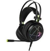 Resim Gamepower Medusa 7.1 Surround Kulak Üstü Siyah Oyuncu Kulaklığı 