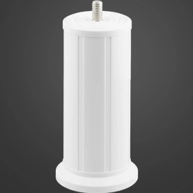 Resim Badem10 Keson 4 Adet 12 cm Beyaz Plastik Mobilya Baza Tv Ünitesi Yükseltme Ayağı Destek Ayağı 