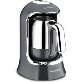 Resim KORKMAZ Kahvekolik Otomatik Kahve Makinesi Antrasit A860-15 