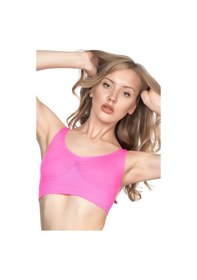 Resim Neon Fuşya Mı Emay 4005 Soft Kalın Askı Büstiyer Neon Fuşya 