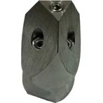 Resim Akın 1/2" - Üçgen Tip Kanal Açma Başlık - 10 Çıkış - Paslanmaz SS303 