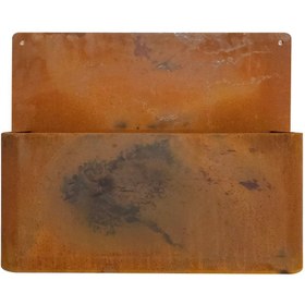 Resim Corten Modern Saksı 