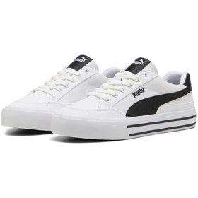 Resim Puma Court Classic Vulc Fs Erkek Beyaz Sneaker Ayakkabı 39635302 