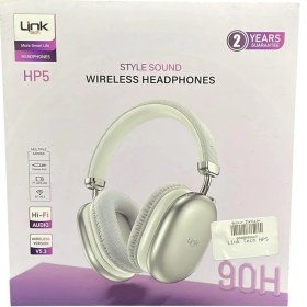 Resim Link Tech Hp5 Anc Kulak Üstü Bluetooth Kulaklık 
