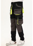 Resim Uniprom İş Pantolonu Lizbon Model Çok Cepli Harman Kumaş 