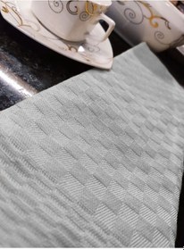 Resim 2 Adet Gri, 40x60cm Ekose Desen, Alman Peçetesi, Mutfak Havlusu, Kurulama Havlusu, Mutfak Havlusu Çok Renkli 