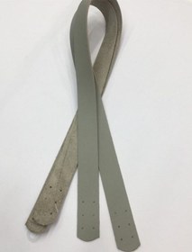 Resim Dikmeli Spor Sap / Çanta Sapı / Deri Dikmeli Sap 70 Cm Gri Gri 