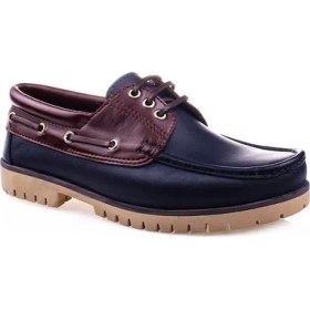 Resim Riverland Deri 40-45 Erkek Casual Comfort Kauçuk Taban Ayakkabı 